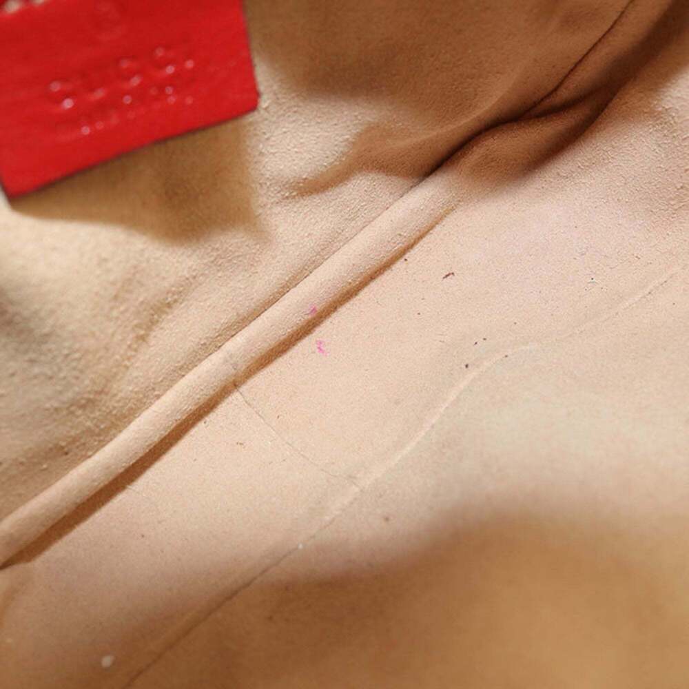 GUCCI Red GG Marmont Shoulder Bag - Picture 4 of 9